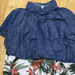 Boys size 12 shorts and shirt set